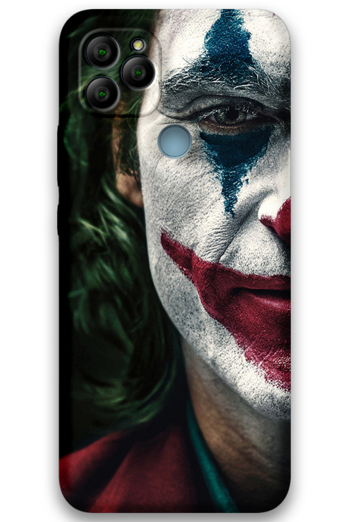 Gm 22 Uyumlu Joker Desenli Telefon Kılıfı + Ekran Koruyucu - 5827