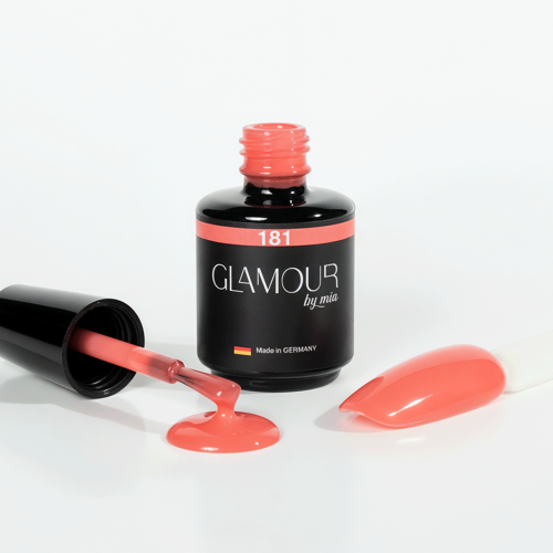 Glamour Somon Rengi Kalıcı Oje 181 TPO FREE