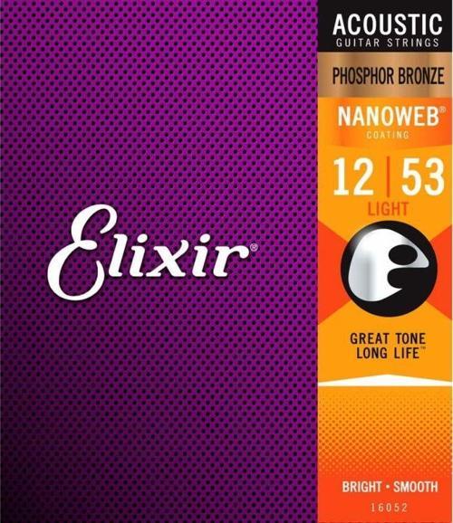 16052 Nanoweb Phosphor Bronze Akustik Gitar Teli (12-53)