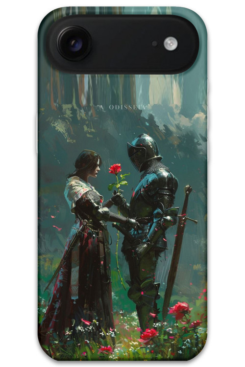 İphone 17 Air Uyumlu Retro Desenli Telefon Kılıfı + Ekran Koruyucu - 5839