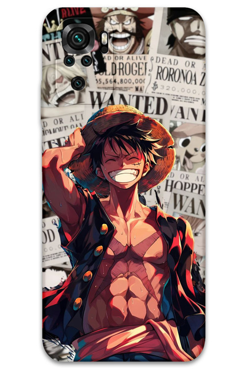 Xiaomi Redmi Note 10S Uyumlu Anime Desenli Telefon Kılıfı + Ekran Koruyucu - 5754