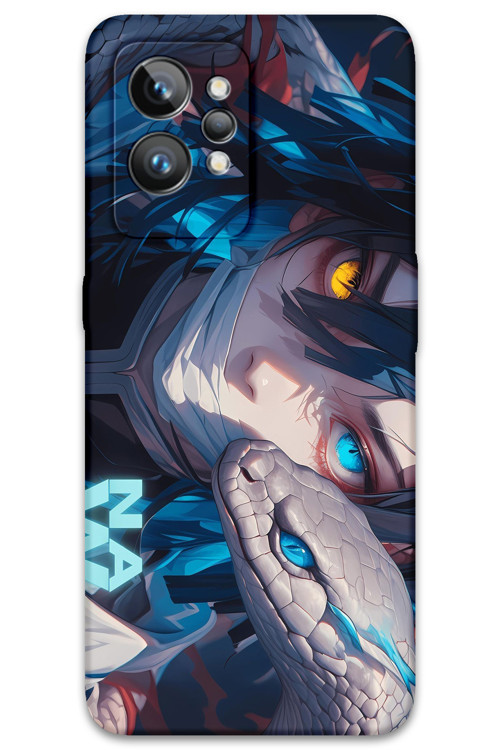 Realme Gt 2 Pro Uyumlu Anime Desenli Telefon Kılıfı + Ekran Koruyucu - 5748