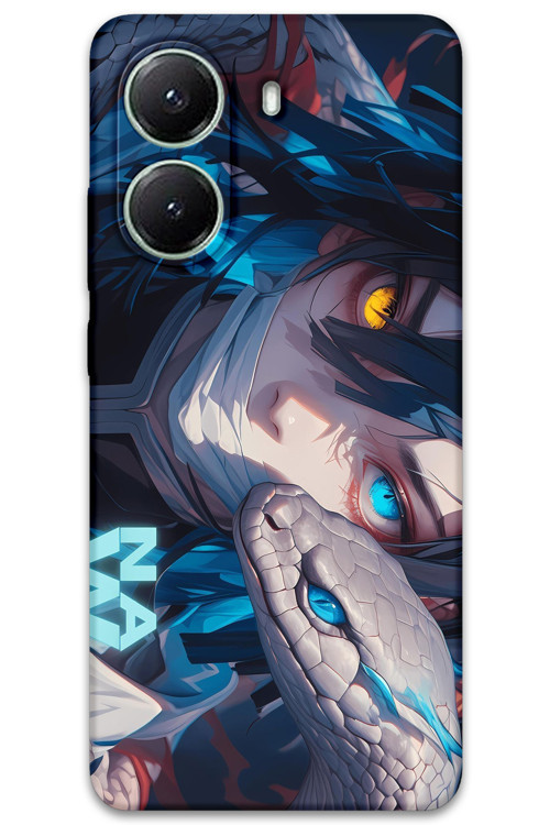Poco X7 Pro Uyumlu Anime Desenli Telefon Kılıfı + Ekran Koruyucu - 5748