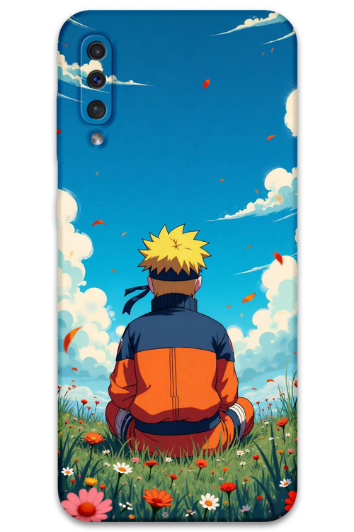 Galaxy A50 Uyumlu Anime Desenli Telefon Kılıfı + Ekran Koruyucu - 5747