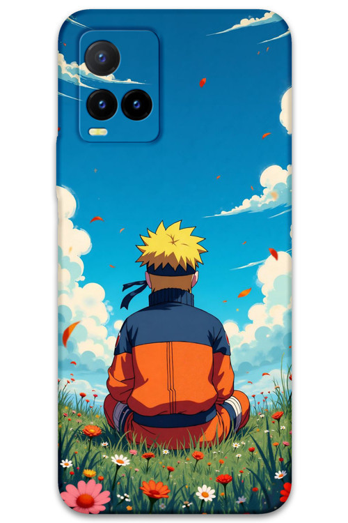 Vivo Y32 Uyumlu Anime Desenli Telefon Kılıfı + Ekran Koruyucu - 5747