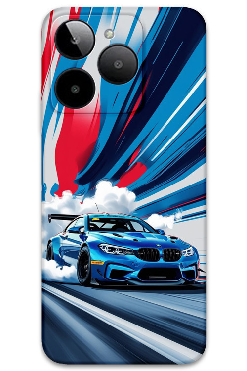 Gm Era 30 Uyumlu Araba Desenli Telefon Kılıfı + Ekran Koruyucu - 5762