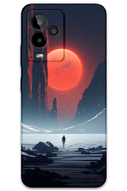 Gm 24 Pro Uyumlu Uzay Desenli Telefon Kılıfı + Ekran Koruyucu - 5861