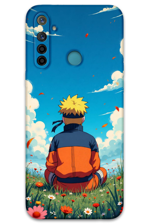 Realme 6İ Uyumlu Anime Desenli Telefon Kılıfı + Ekran Koruyucu - 5747