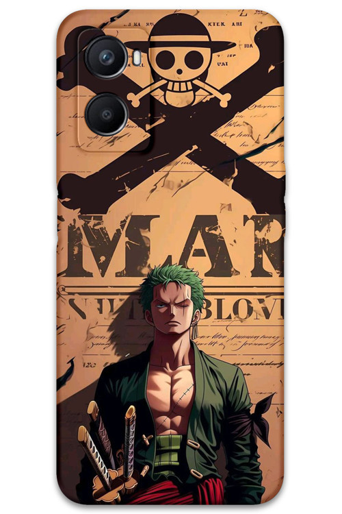 Oppo A96 Uyumlu Anime Desenli Telefon Kılıfı + Ekran Koruyucu - 5755