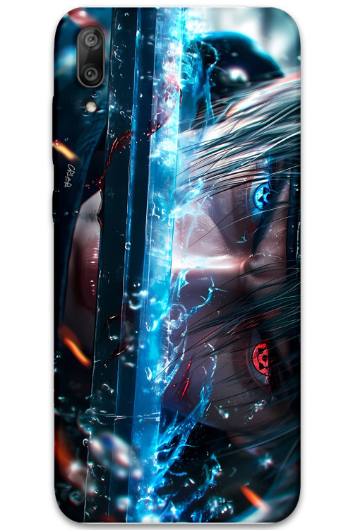 Huawei Y7 Prime 2019 Uyumlu Anime Desenli Telefon Kılıfı + Ekran Koruyucu - 5918