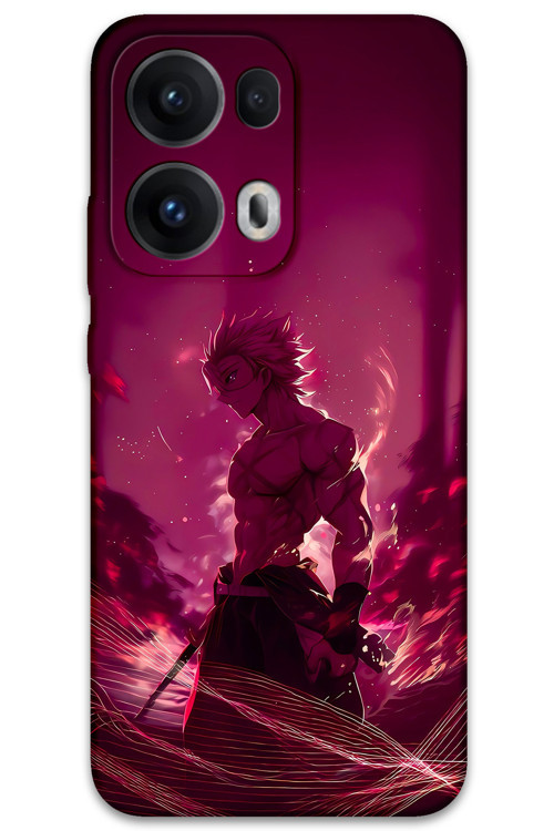 Oppo Reno 13 Pro 5G Uyumlu Anime Desenli Telefon Kılıfı + Ekran Koruyucu - 5905