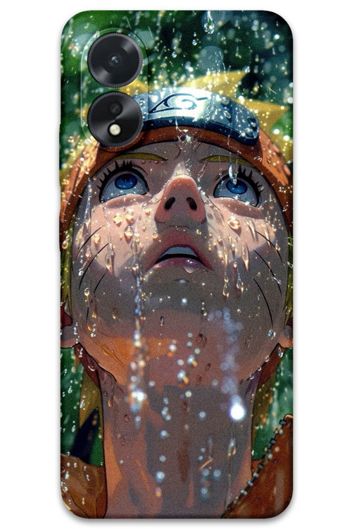 Oppo A38 Uyumlu Anime Desenli Telefon Kılıfı + Ekran Koruyucu - 5750