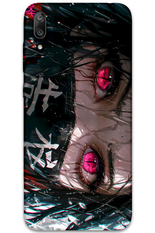 Huawei Y7 Prime 2019 Uyumlu Anime Desenli Telefon Kılıfı + Ekran Koruyucu - 5926