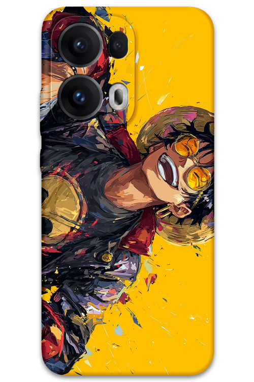 Oppo Reno 13 Pro 5G Uyumlu Anime Desenli Telefon Kılıfı + Ekran Koruyucu - 5916