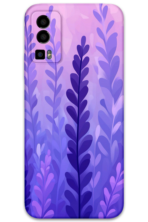 Gm 23 Uyumlu Çiçek Desenli Telefon Kılıfı + Ekran Koruyucu - 5798