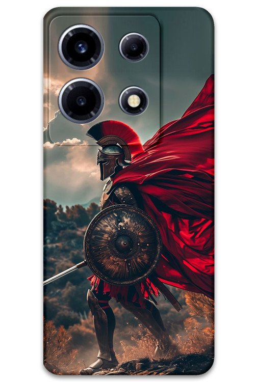 İnfinix Note 30 Vıp Uyumlu Retro Desenli Telefon Kılıfı + Ekran Koruyucu - 5834