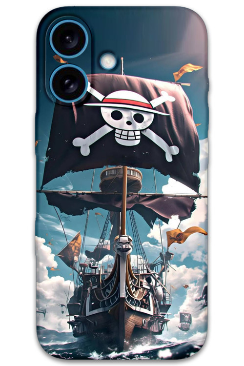 İphone 16 Uyumlu Anime Desenli Telefon Kılıfı + Ekran Koruyucu - 5752