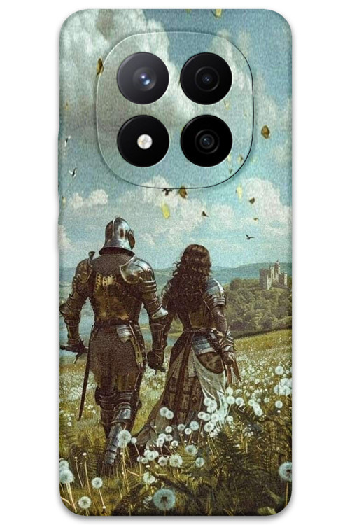 Poco X7 Uyumlu Retro Desenli Telefon Kılıfı + Ekran Koruyucu - 5843