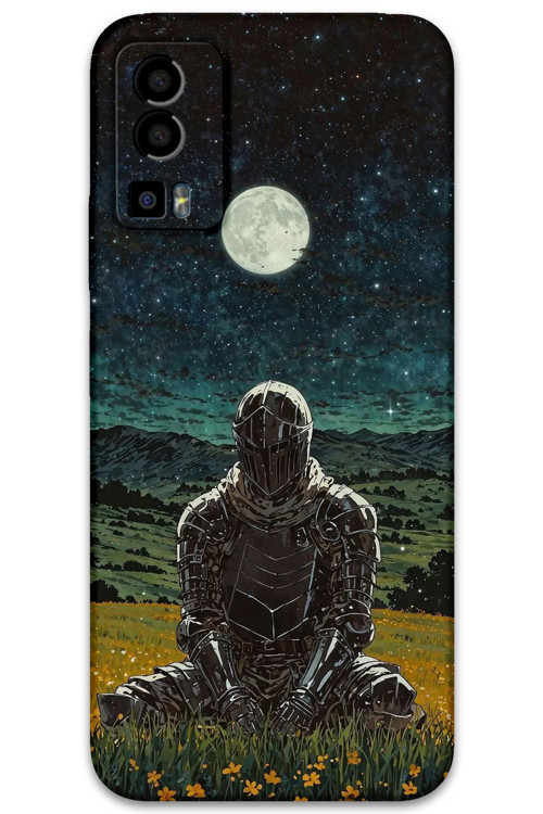 Gm 23 Uyumlu Retro Desenli Telefon Kılıfı + Ekran Koruyucu - 5844