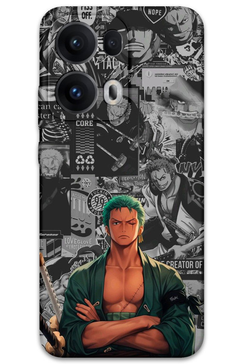 Oppo Reno 13 Pro 5G Uyumlu Anime Desenli Telefon Kılıfı + Ekran Koruyucu - 5756