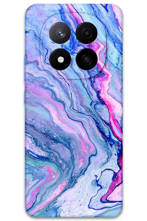 Poco X7 Uyumlu Mermer Desenli Telefon Kılıfı + Ekran Koruyucu - 5816