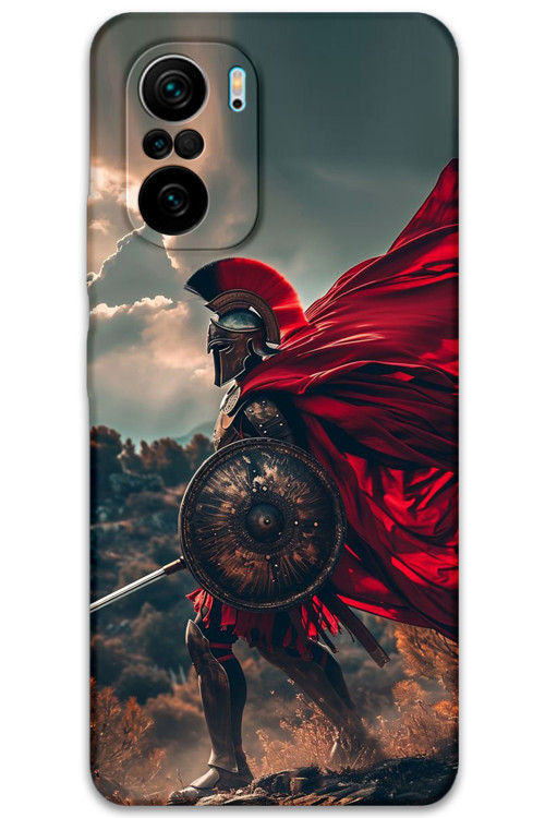 Poco F3 Uyumlu Retro Desenli Telefon Kılıfı + Ekran Koruyucu - 5834