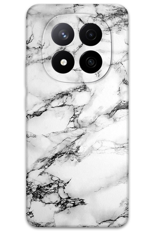 Poco X7 Uyumlu Mermer Desenli Telefon Kılıfı + Ekran Koruyucu - 5817