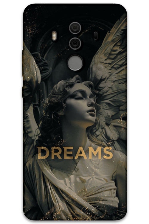 Huawei Mate 10 Pro Uyumlu Retro Desenli Telefon Kılıfı + Ekran Koruyucu - 5832