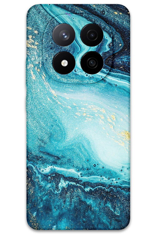 Poco X7 Uyumlu Mermer Desenli Telefon Kılıfı + Ekran Koruyucu - 5818