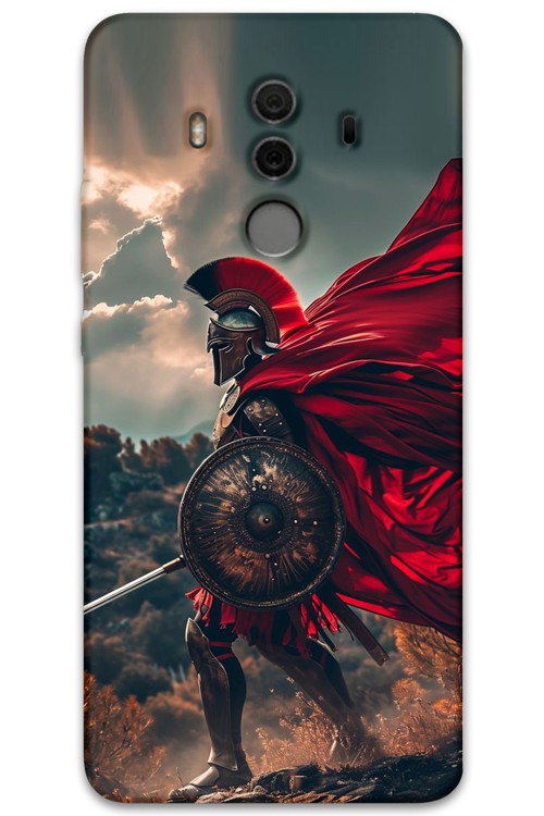 Huawei Mate 10 Pro Uyumlu Retro Desenli Telefon Kılıfı + Ekran Koruyucu - 5834