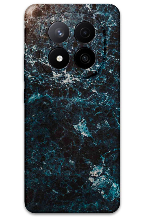 Poco X7 Uyumlu Mermer Desenli Telefon Kılıfı + Ekran Koruyucu - 5819