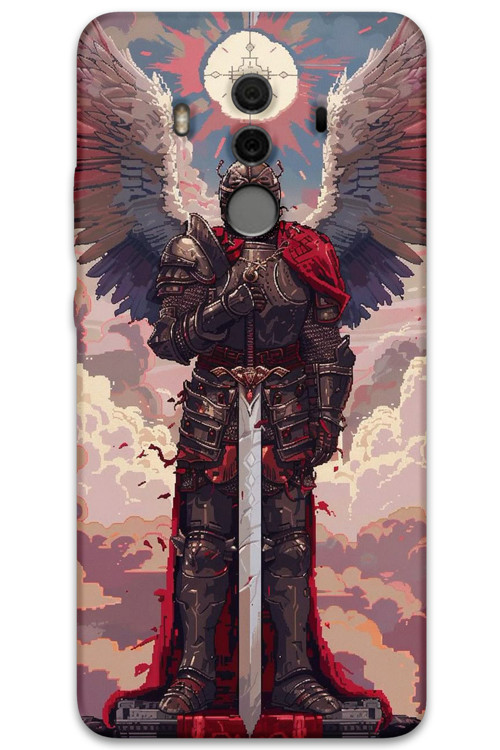 Huawei Mate 10 Pro Uyumlu Retro Desenli Telefon Kılıfı + Ekran Koruyucu - 5837