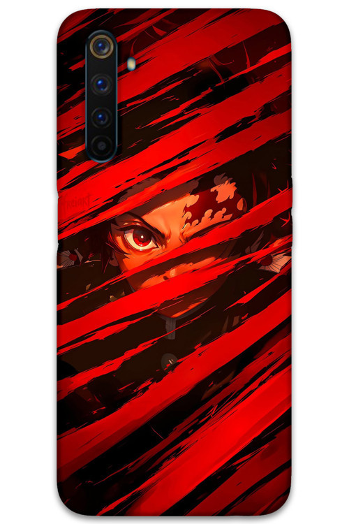 Realme 6 Pro Uyumlu Anime Desenli Telefon Kılıfı + Ekran Koruyucu - 5897