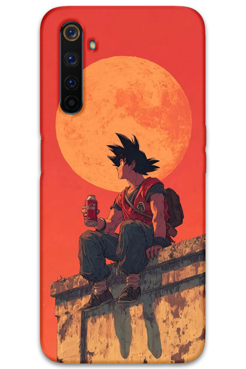 Realme 6 Pro Uyumlu Anime Desenli Telefon Kılıfı + Ekran Koruyucu - 5900