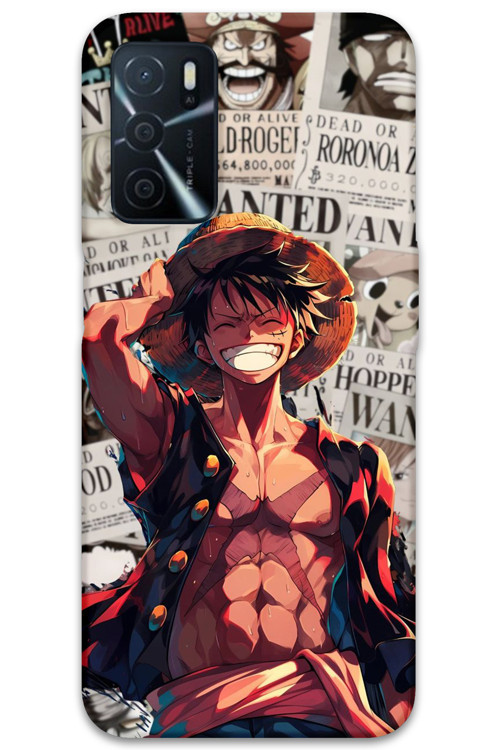 Oppo A16 Uyumlu Anime Desenli Telefon Kılıfı + Ekran Koruyucu - 5754