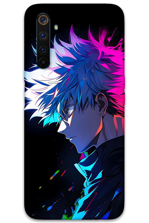 Realme 6 Pro Uyumlu Anime Desenli Telefon Kılıfı + Ekran Koruyucu - 5906