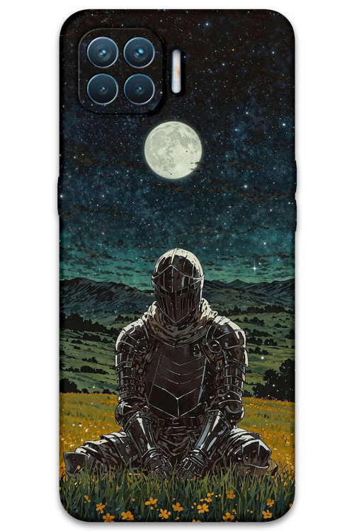 Oppo A73 Uyumlu Retro Desenli Telefon Kılıfı + Ekran Koruyucu - 5844