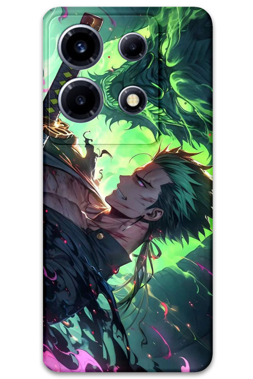İnfinix Note 30 Vıp Uyumlu Anime Desenli Telefon Kılıfı + Ekran Koruyucu - 5896