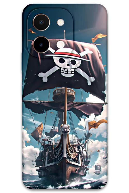 Vivo Y28 Uyumlu Anime Desenli Telefon Kılıfı + Ekran Koruyucu - 5752