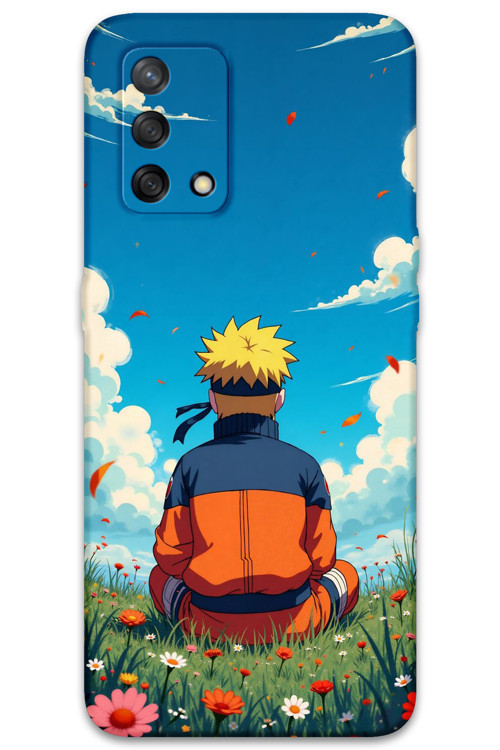 Oppo A74 Uyumlu Anime Desenli Telefon Kılıfı + Ekran Koruyucu - 5747