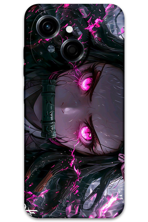 Tecno Spark Go 1 2025 Uyumlu Anime Desenli Telefon Kılıfı + Ekran Koruyucu - 5919
