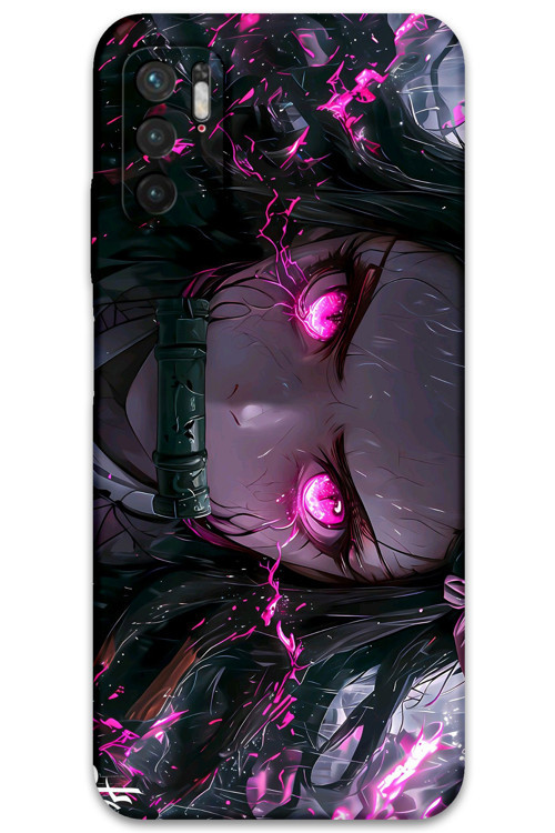 Xiaomi Redmi Note 10 5G Uyumlu Anime Desenli Telefon Kılıfı + Ekran Koruyucu - 5919