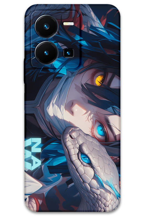 Vivo Y35 Uyumlu Anime Desenli Telefon Kılıfı + Ekran Koruyucu - 5748