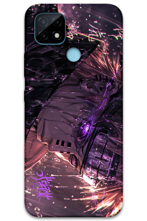 Realme C21 Uyumlu Anime Desenli Telefon Kılıfı + Ekran Koruyucu - 5920