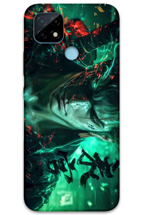 Realme C21 Uyumlu Anime Desenli Telefon Kılıfı + Ekran Koruyucu - 5921