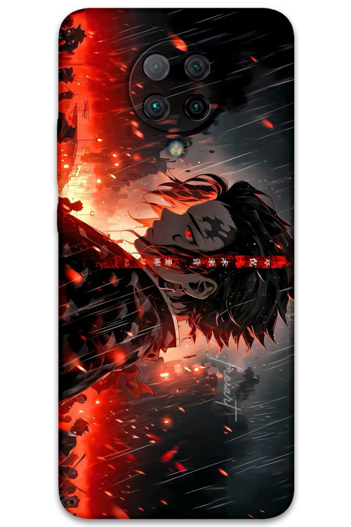 Poco F2 Pro Uyumlu Anime Desenli Telefon Kılıfı + Ekran Koruyucu - 5922