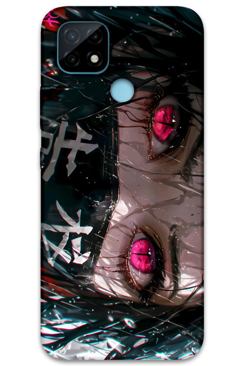 Realme C21 Uyumlu Anime Desenli Telefon Kılıfı + Ekran Koruyucu - 5926