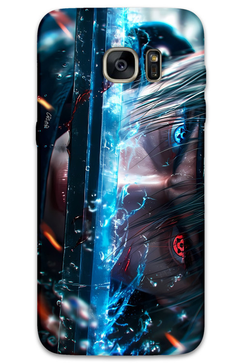 Galaxy S7 Edge Uyumlu Anime Desenli Telefon Kılıfı + Ekran Koruyucu - 5918