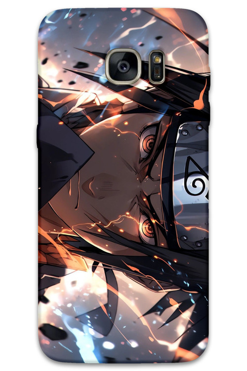 Galaxy S7 Edge Uyumlu Anime Desenli Telefon Kılıfı + Ekran Koruyucu - 5923