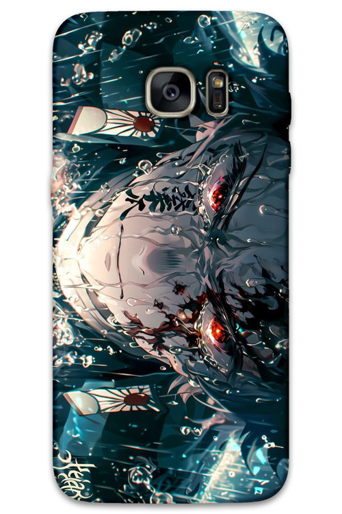 Galaxy S7 Edge Uyumlu Anime Desenli Telefon Kılıfı + Ekran Koruyucu - 5924